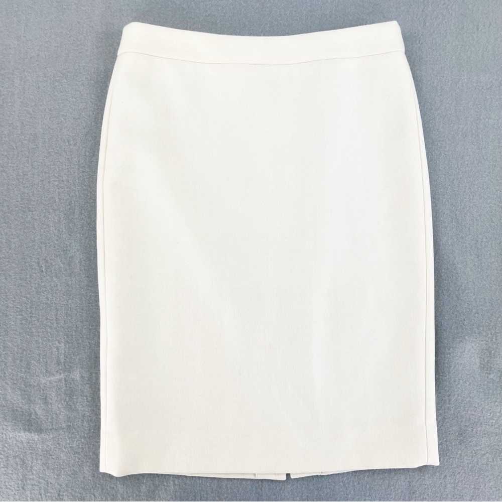 J Crew 100% Wool No 2 Pencil Lined Straight Skirt